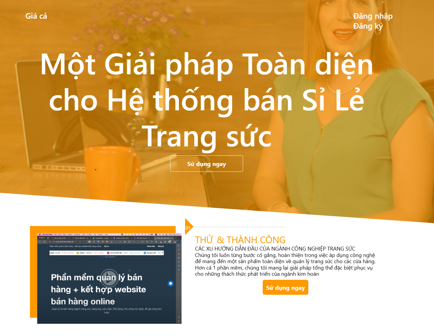 Phần mềm quản lý vàng Bluetech